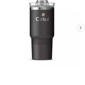 Cirkul Black Water Bottle